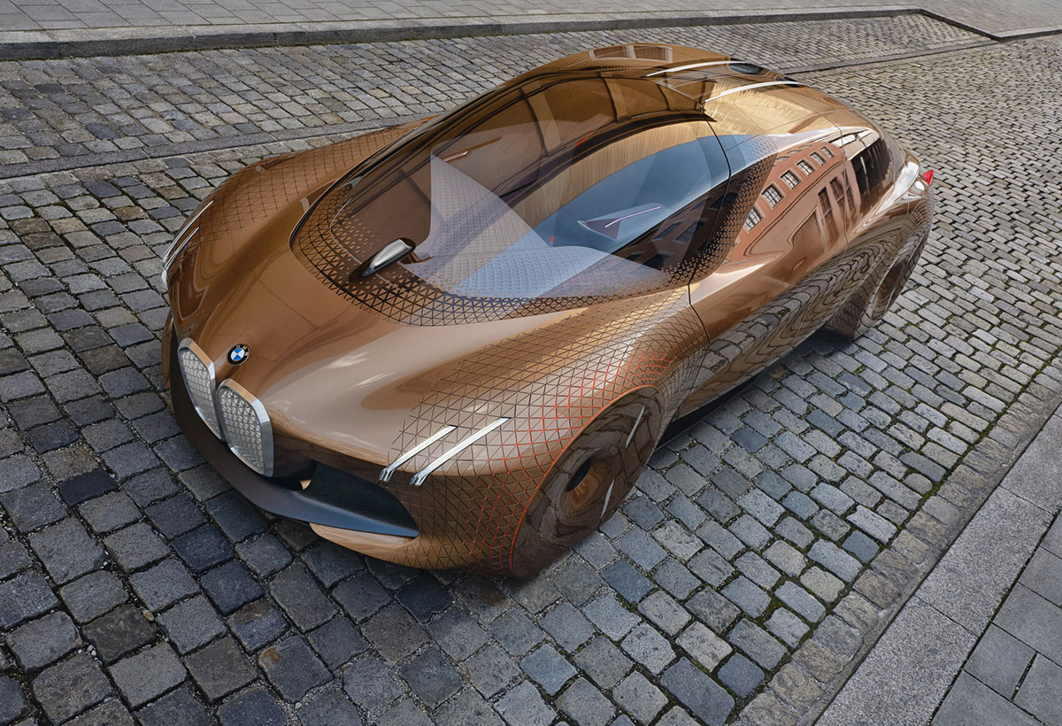 mặt trên bmw vision next 100 concept