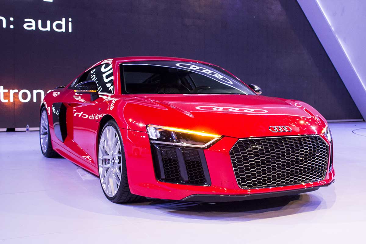 R8 V10 Plus 2016 tại triển lãm Audi Progressive