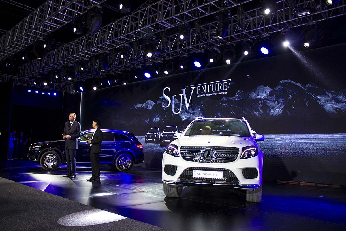 hình ảnh sự kiện triển lãm Mercedes SUVenture 2016