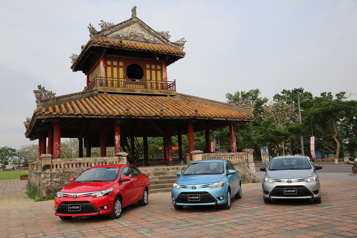 doanh số bán xe của Toyota Việt Nam tính đến hết quý 2/2016