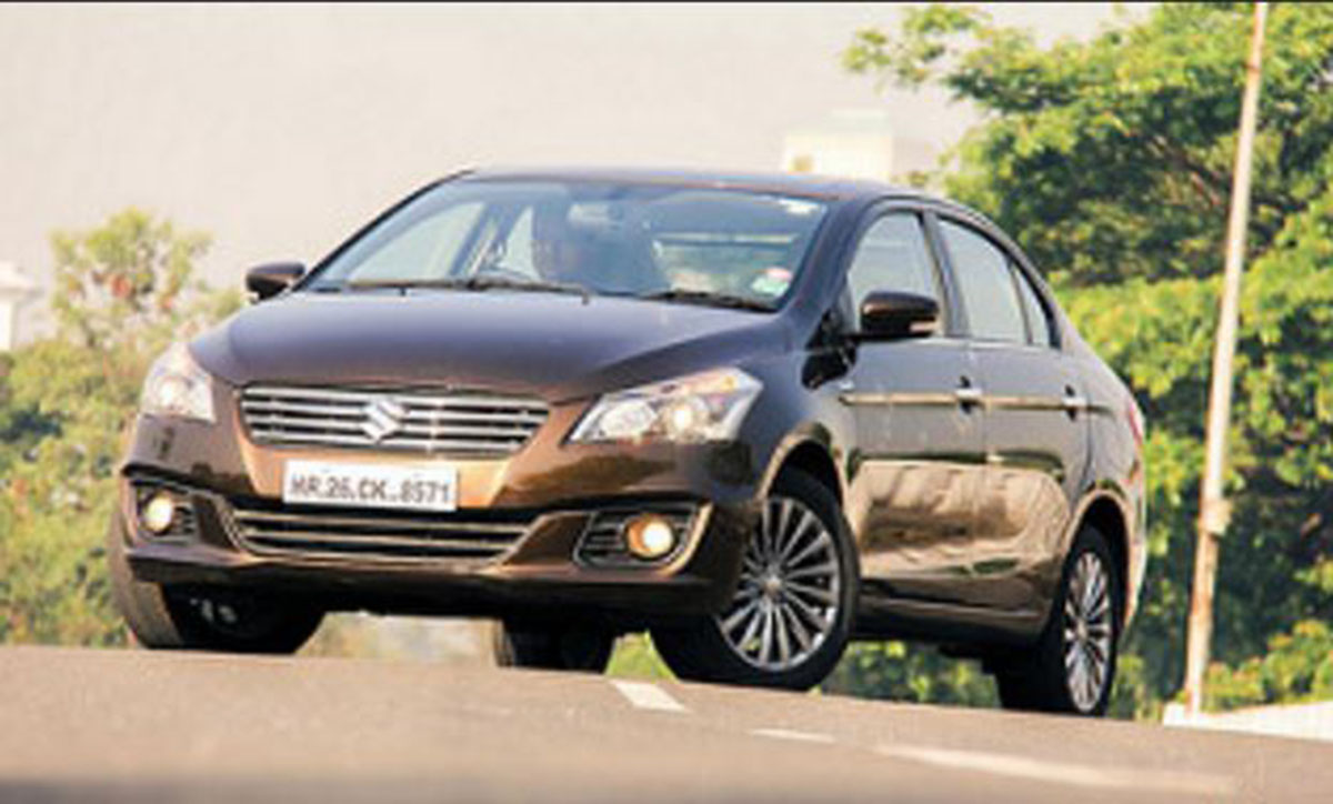 mẫu sedan hang B suzuki ciaz