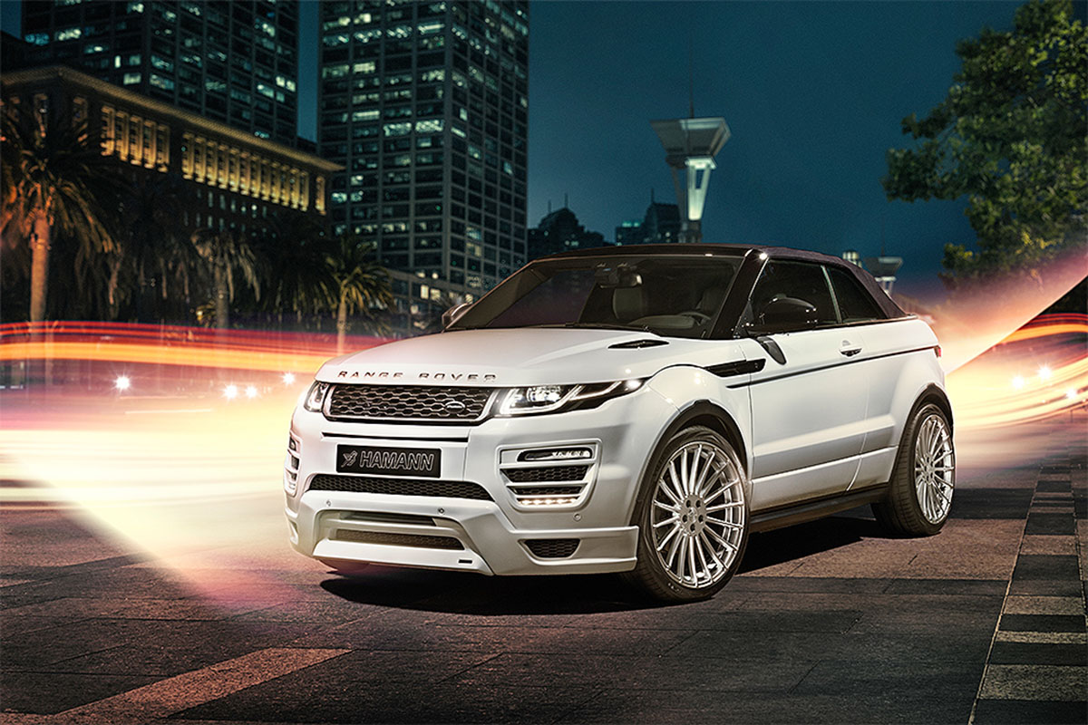 Range Rover Evoque “độc” và lạ hơn qua tay hãng độ Hamann 