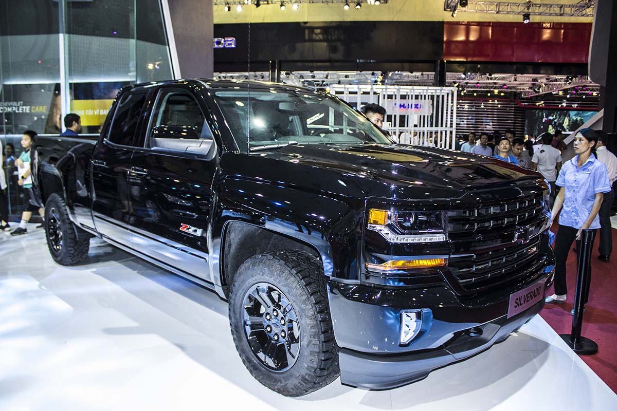 Chevrolet Silverado Midnight tại Vietnam Motor Show 2016