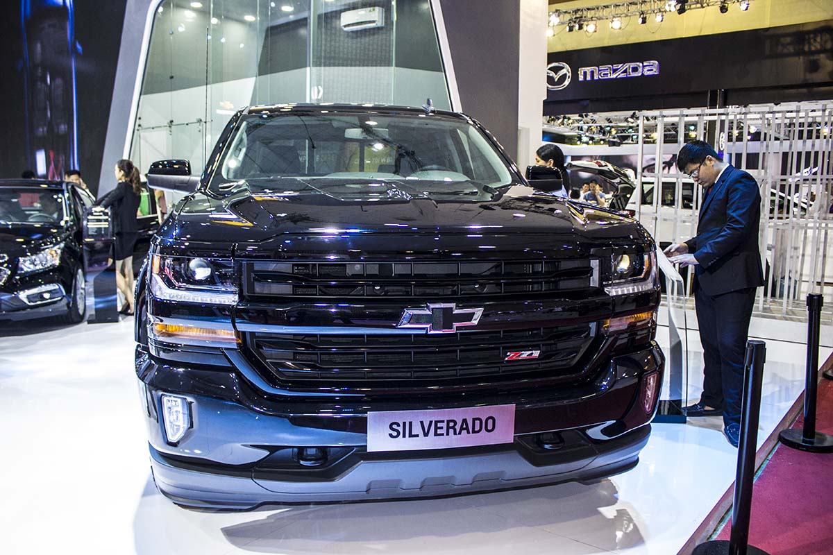 Chevrolet Silverado Midnight tại Vietnam Motor Show 2016