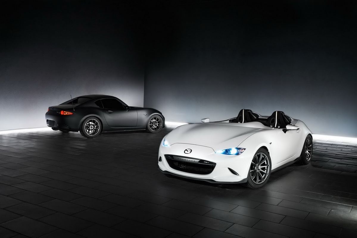Mazda mang hai mẫu concept của MX-5 tới triển lãm xe độ SEMA 2016