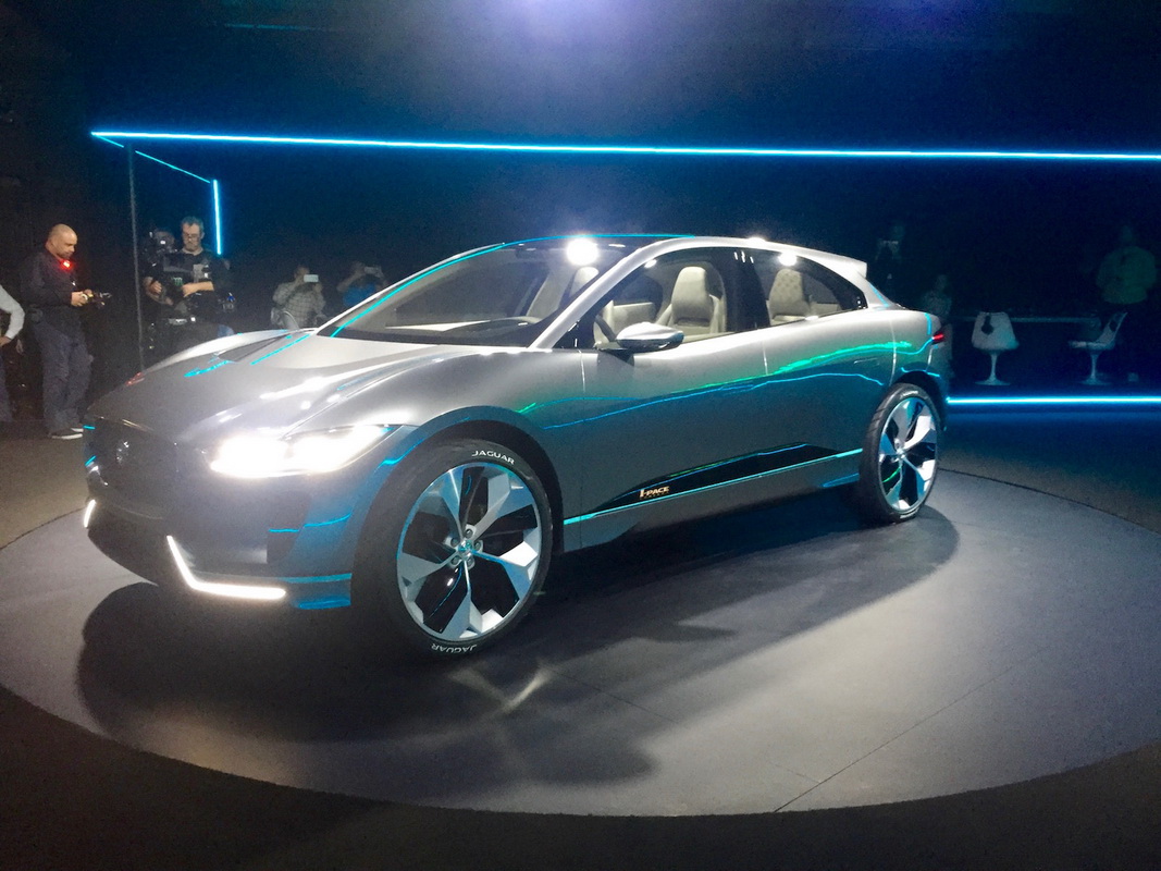 mẫu xe điện Jaguar I-Pace ra mắt