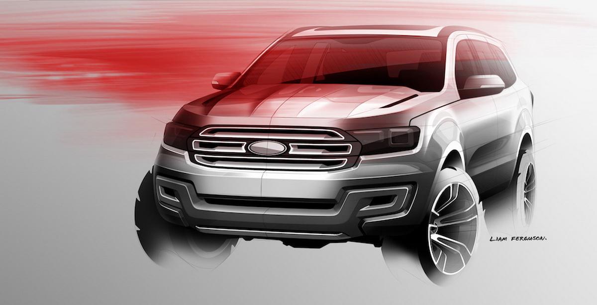 thiết kế xe SUV của Ford