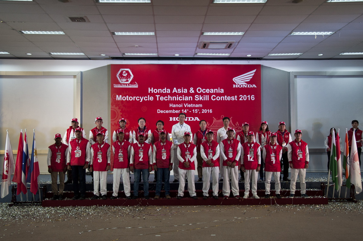 Honda Việt Nam lần đầu tổ chức Hội thi “Kỹ thuật viên giỏi Châu Á Thái Bình Dương”