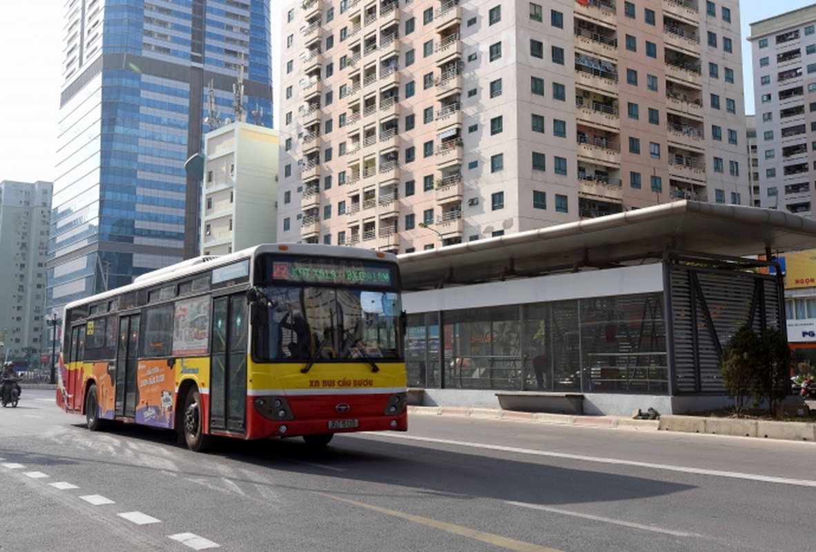 xe buýt nhanh BRT Hà Nội