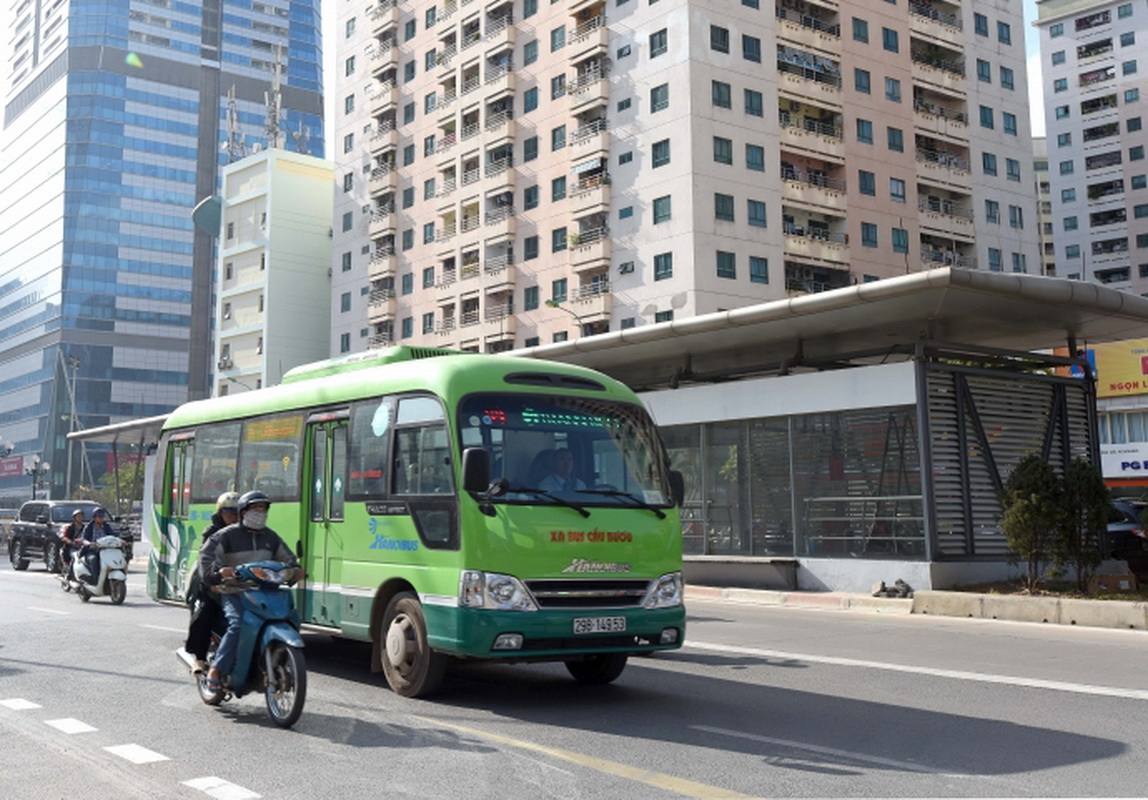 xe buýt nhanh BRT Hà Nội
