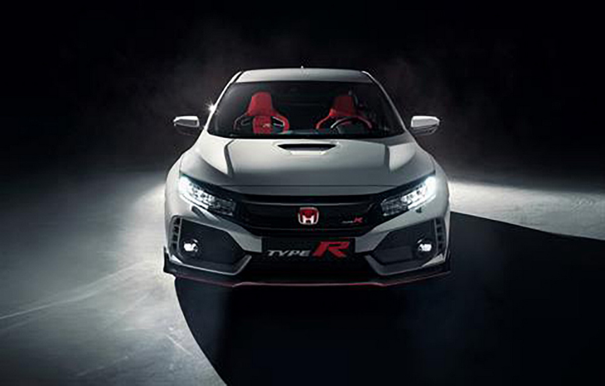 Honda hé lộ hình ảnh phiên bản sản xuất của mẫu Civic Type R 2018