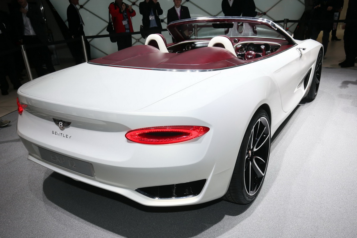 Siêu xe điện Bentley Exp 12 Speed 6e ra mắt