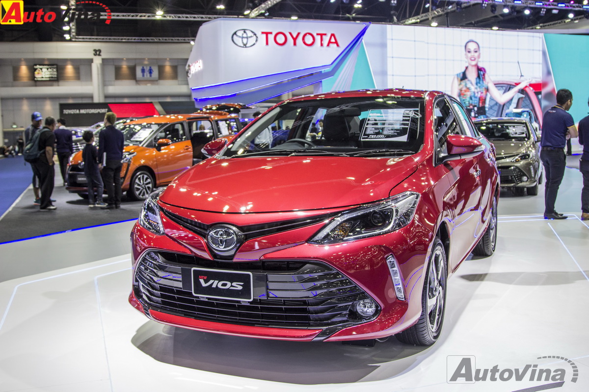 Cận cảnh Toyota Vios 2017