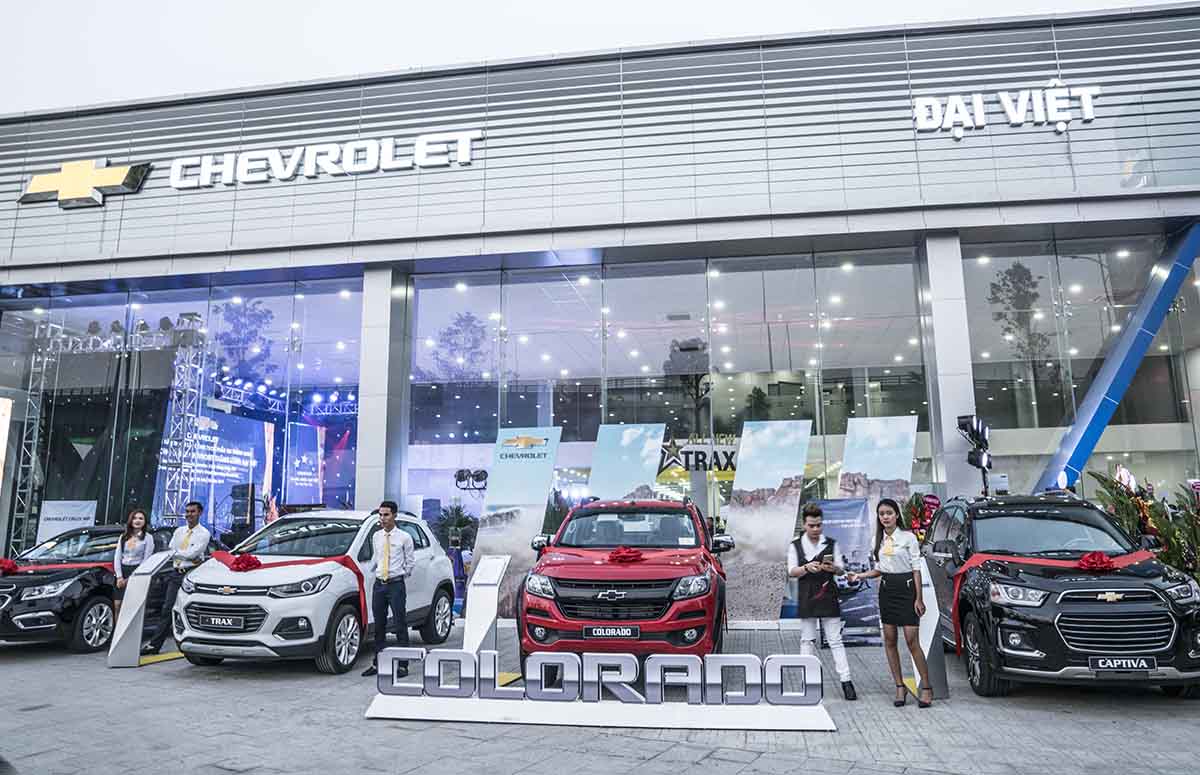 Hôm qua (26/04) GM Việt Nam mở thêm đại lý 3S mới tại Hà Nội: Chevrolet Thăng Long Đại Việt, đại lý thứ 22 của Chevrolet trên toàn quốc.