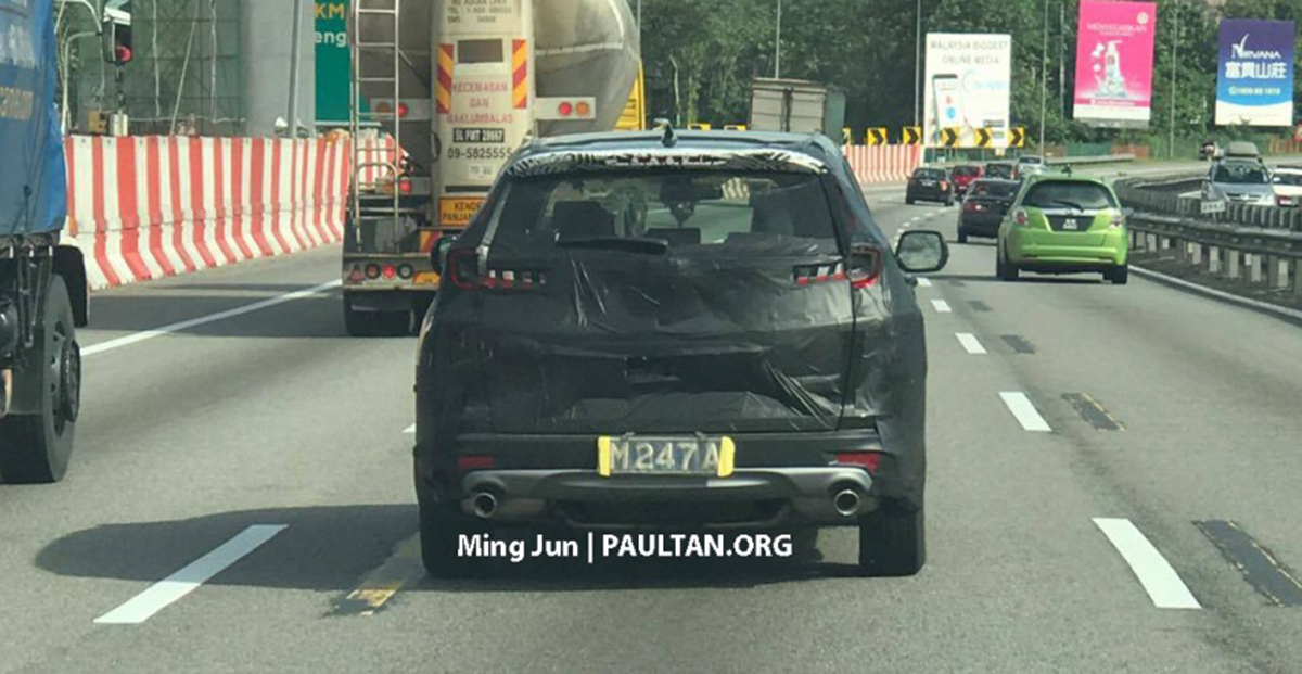 Honda CR-V lại bị tóm ở Malaysia