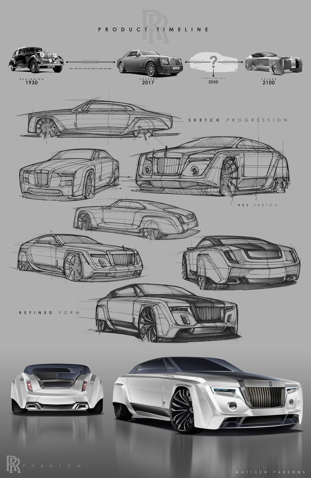 Rolls-Royce Phantom phiên bản 2050 trông “vi diệu” như thế nào?