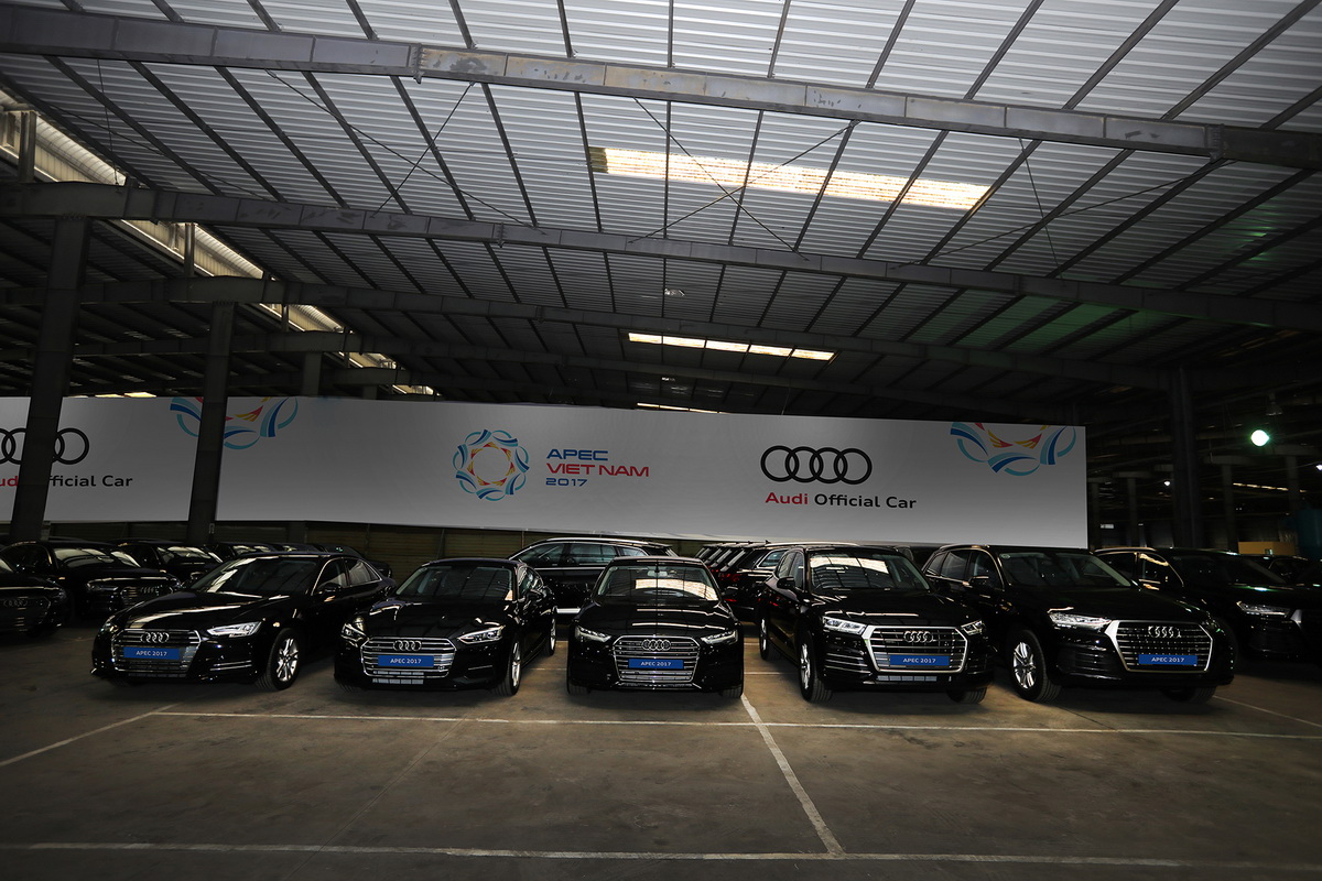 Audi Việt Nam bàn giao xe phục ụ APEC 2017