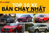 Top 10 xe bán chạy nhất 10/2017 - Chevrolet Colorado bứt phá trở lại