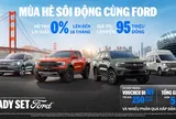 “Mùa Hè Sôi Động Cùng Ford” Với Cơ Hội Du Lịch Mỹ cùng nhiều Quà tặng Và Ưu Đãi Lãi Suất 0% Trị Giá Lên Đến 95 Triệu Đồng