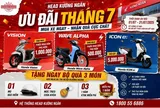ƯU ĐÃI THÁNG 7 TẠI HEAD KƯỜNG NGÂN - MUA XE NGAY, QUÀ TRAO TAY