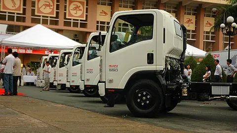 Isuzu Forward Nseries: Đa dạng hóa xe tải