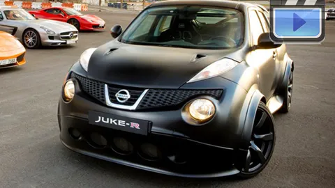 Nissan Juke-R: thách thức "bò, ngựa, chim"