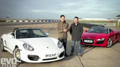 Xem: R8 Spyder và Boxster Spyder "đọ sức"