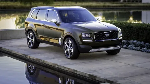 Video ra mắt mẫu concept SUV Kia Telluride tại triển lãm Detroit
