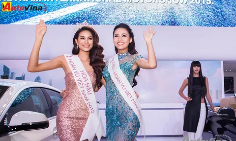 VIMS2015 Người đẹp và xe