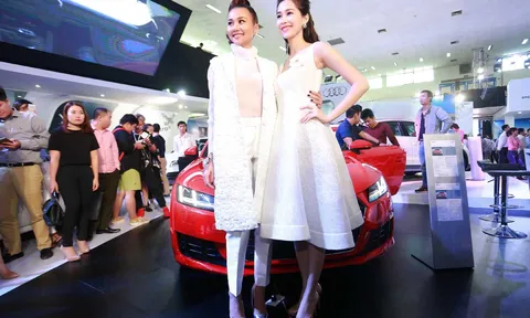 Dàn sao Việt đổ bộ xuống gian hàng Audi tại VIMS 2015
