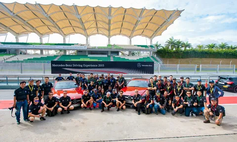 [Album] Các tay lái Việt trải nghiệm Mercedes-Benz trên đường đua Sepang, Malaysia