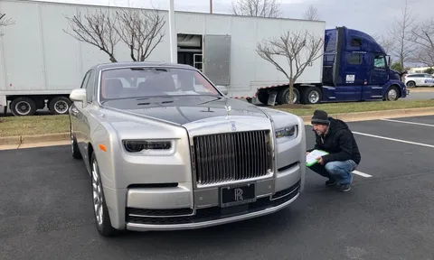 Rolls-Royce Phantom thế hệ thứ 8 đang trên đường về Việt Nam
