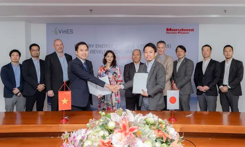 Vines và Marubeni hợp tác thúc đẩy sử dụng hệ thống pin lưu trữ năng lượng tại Việt Nam