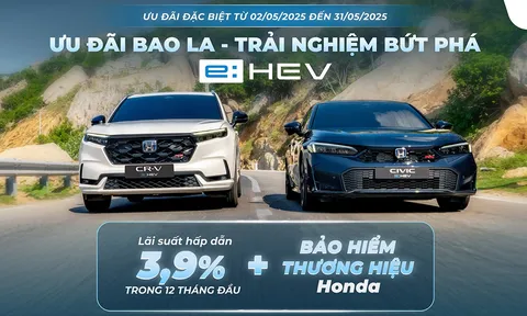 Honda Ô tô khuyến mại tháng 5 năm 2025