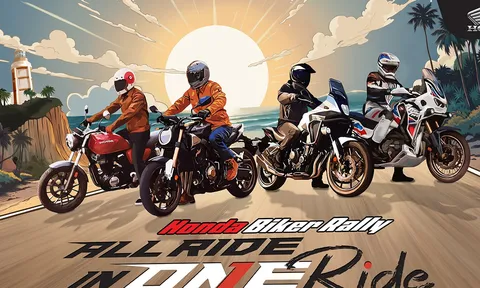 Đại hội Honda Biker Rally 2025 Đa cung đường, đồng đam mê -