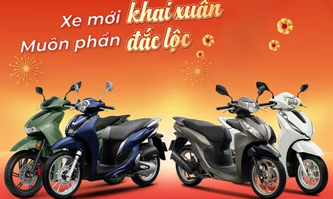 XE MỚI KHAI XUÂN – MUÔN PHẦN ĐẮC LỘC