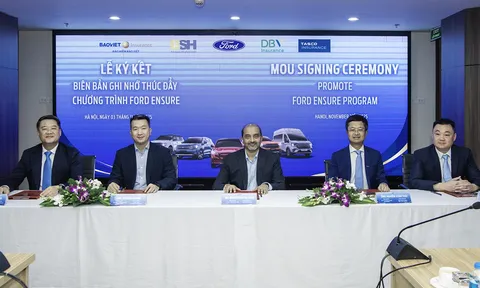 Ford Việt Nam Ký Kết Biên Bản Ghi Nhớ Thúc Đẩy Chương Trình Ford Ensure