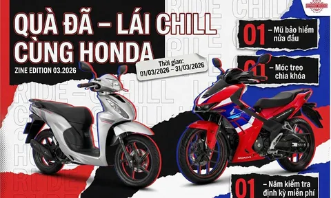 Honda Vision & Winner X 2026 – 3 Ưu Đãi Lớn Tháng 3, Chốt Xe Nhận Quà