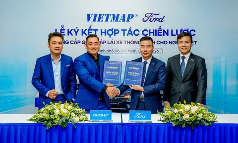 Ford Ký Hợp Tác Chiến Lược với Vietmap Thêm Hỗ Trợ Lái Xe Thông Minh