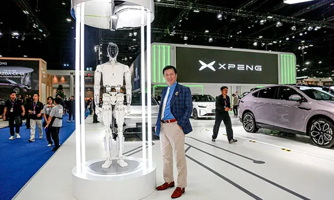 Robot IRON của XPENG tại Triển lãm Ô tô Quốc tế Bangkok 2026