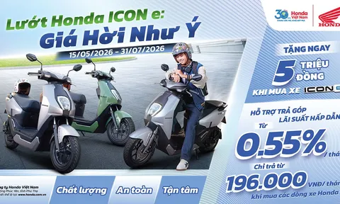 Honda khuyến mại đặc biệt cho xe máy điện Honda ICON e: