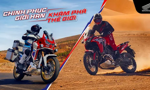 Honda Việt Nam giới thiệu phiên bản mới mẫu xe  Africa Twin 2026