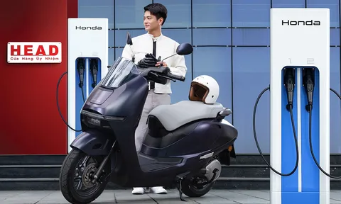 Honda mở bán 2 mẫu xe máy điện CUV e: và UC3, triển khai Trạm đổi pin và Trạm sạc pin tại các thành phố lớn