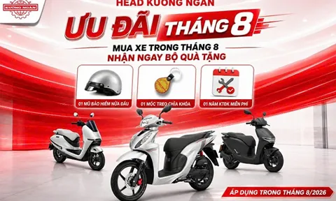 MUA XE THÁNG 8 – NHẬN TRỌN BỘ QUÀ TẶNG