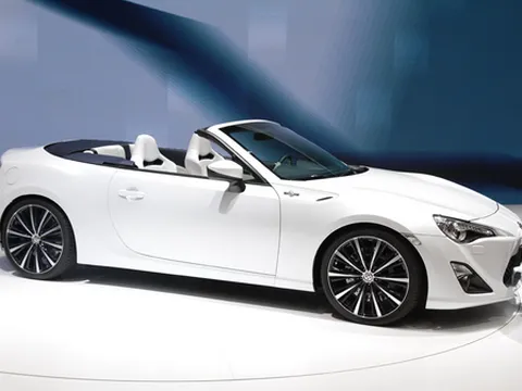 Chiêm ngưỡng concept Toyota 86 mui trần