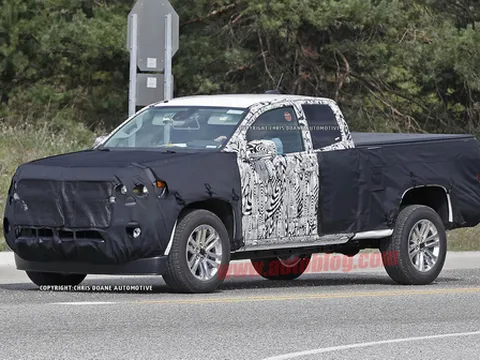 Chevrolet Colorado đời sau sẽ to lớn hơn