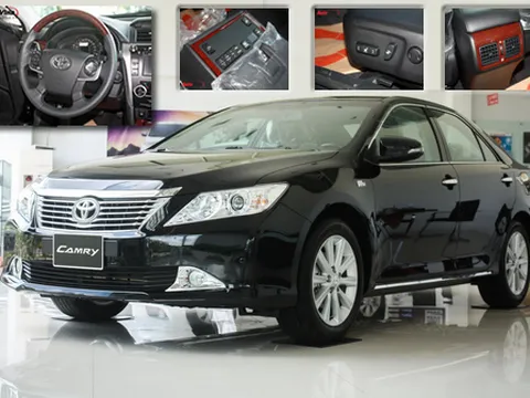 Cận cảnh Toyota Camry 2012 2.5Q tại TPHCM