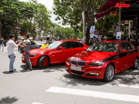 Hàng chục xe BMW tụ hội ở Sài Gòn