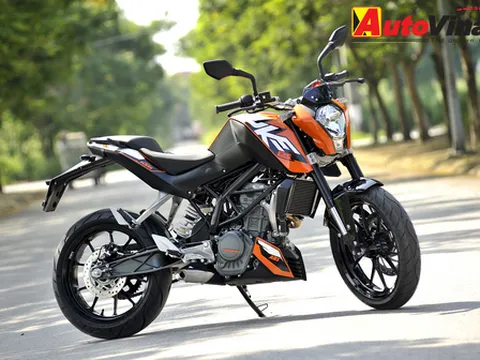 Vẻ đẹp KTM 125 Duke tại Việt Nam