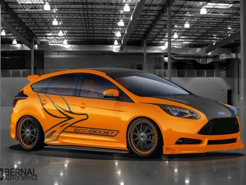 SEMA 2012: Ford có 5 mẫu Focus ST "độ"